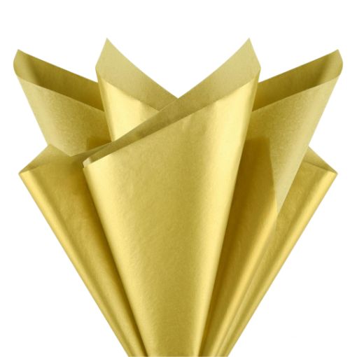 Imagen de PAPEL TISSUE DORADO 20X26" 1/5 