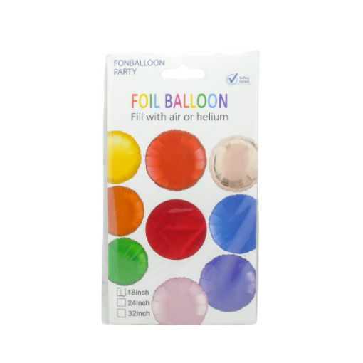 Imagen de GLOBO 18" COLORES PASTELES 1/1 
