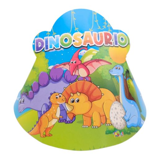 Imagen de GORRO CUMP. DINOSAURIO 1/10 