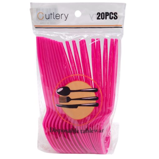 Imagen de CUCHARA COLOR FUCSIA 1/20 