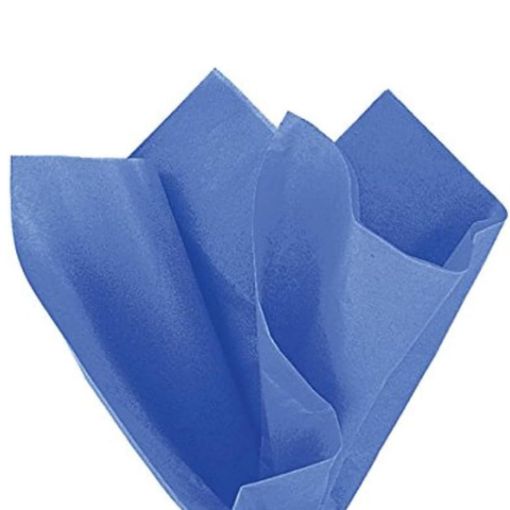Imagen de PAPEL TISSUE AZUL ROYAL 75X51CM 1/5 