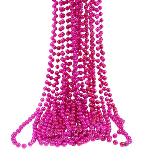Imagen de COLLAR BOLITA COLOR FUCSIA 1/12