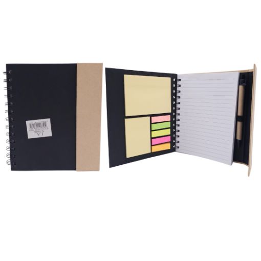 Imagen de LIBRETA NOTAS + LAPICERO Y POST IT R5608