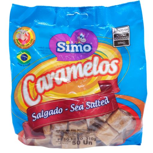 Imagen de CARAMELO SIMO LECHE SAL MARINA 25/50