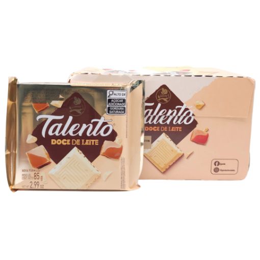 Imagen de GAROTO TALENTO DULCE DE LECHE 1/12 85 GR