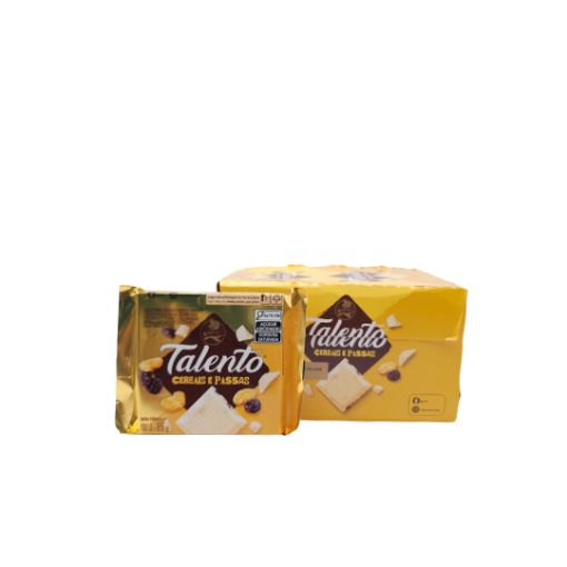 Imagen de GAROTO TALENTO CEREAL Y PASAS 1/12 85 GR