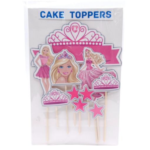 Imagen de CAKE TOPPER MOTIVO BARBIE 1/6 