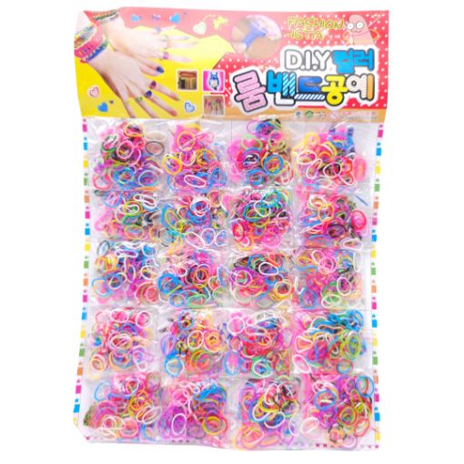 Imagen de GOMITAS PARA PULSERA RAINBOW LOOM 20/30