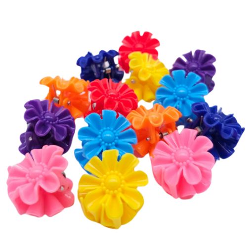 Imagen de GANCHITO COLORES PIÑATERIA FLOR/MARIPOSA 1/14