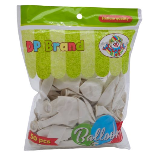 Imagen de VEJIGA 9 BRAND BLANCA 1/50 