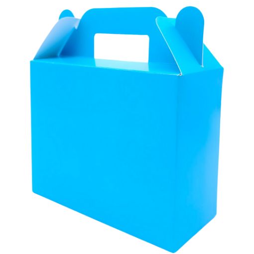 Imagen de CAJITA CARTON 14X11X6CM AZUL 1/10
