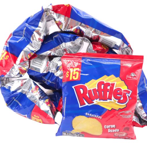 Imagen de PICAD. LAY RUFFLES CARNE ASADA 18G 6/12