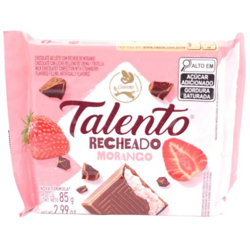 Imagen de GAROTO TALENTO FRESA 1/12 85 GR