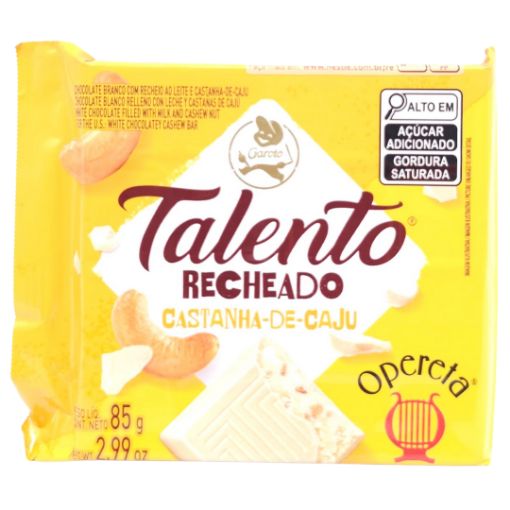 Imagen de GAROTO TALENTO CASTAÑA CAJUIL 1/12 85 GR