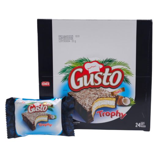 Imagen de BIZCOCHO GUSTO TROPHY 6/24 20 GR