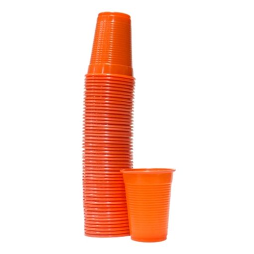 Imagen de VASO 7 COLOR NARANJA 50/50