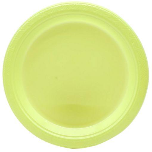Imagen de PLATO PLAST. 7" VERDE MANZANA 10/1