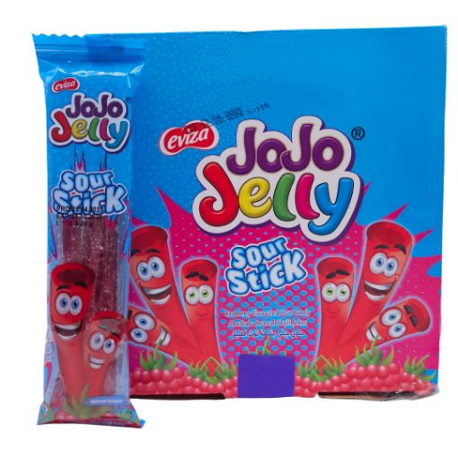 Imagen de JOJO JELLY SOUR RAPSBERRY 20G 12/24 