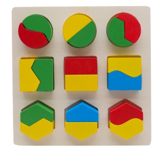 Imagen de JUEGO MADERA CON FORMAS R22436