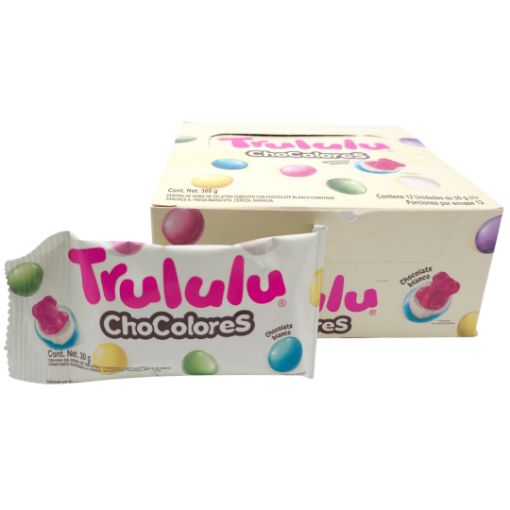 Imagen de TRULULU CHOCOLORES BLANCO 12/12