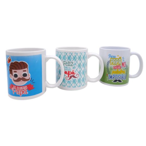Imagen de TAZA MENSAJE PADRES 12ONZ 