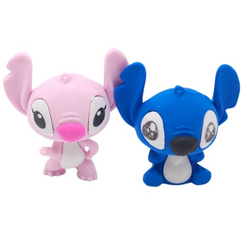 Imagen de BORRADOR CON FORMA STITCH/KUROMI