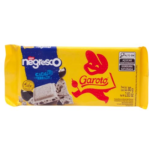 Imagen de GAROTO TABLETA COOKIES & CREAM 1/16 80GR