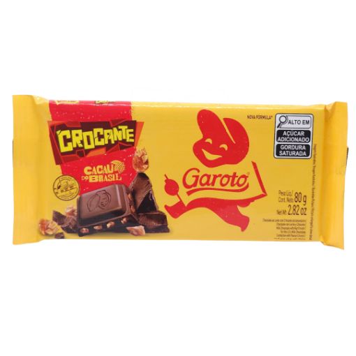Imagen de GAROTO TABLETA CROCANTE 1/16 80GR