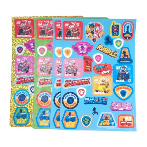 Imagen de STICKER CAR PAW PATROL 1/10