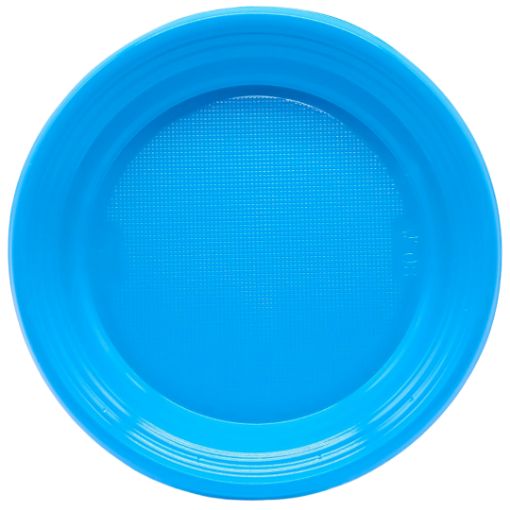 Imagen de PLATO PLASTICO 7" AZUL 1/8