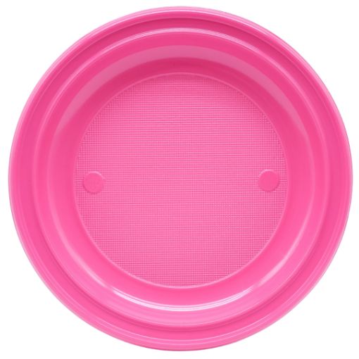 Imagen de PLATO PLASTICO 9" FUCSIA 1/8