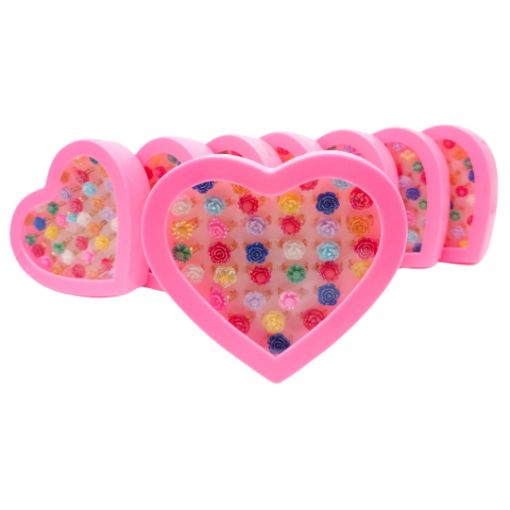 Imagen de ANILLO ESTUCHE CORAZON 80/36