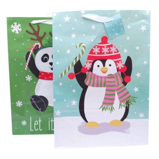 Imagen de BOLSA REGALO NAVIDAD 46X33CM 20/12