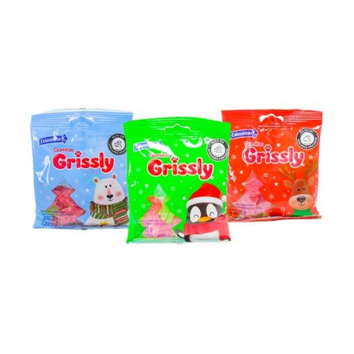 Imagen de GOMITA GRISSLY 24/80 GR NAVIDAD