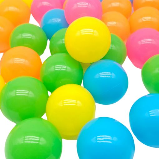 Imagen de BOLAS COLORES PLASTICAS 5CM R1843 1/45