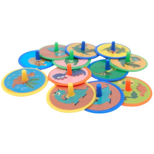 Imagen de TROMPO DINOSAURIO PIÑATERIA 1/6