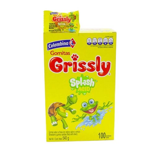 Imagen de GOMITA GRISSLY 8/100 SPLASH