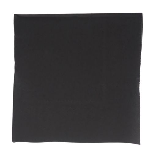 Imagen de SERVILLETA COLOR LISO NEGRO 1/20 