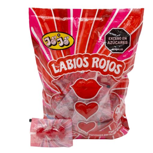 Imagen de PALETA LABIOS ROJO JOJO 28/40 