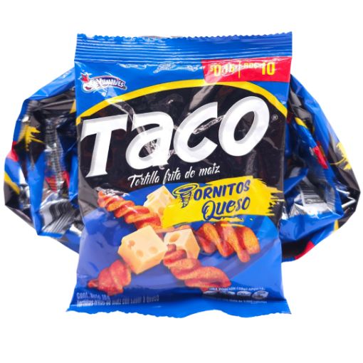 Imagen de PICAD. TACO TORNITOS QUESO 25/12 