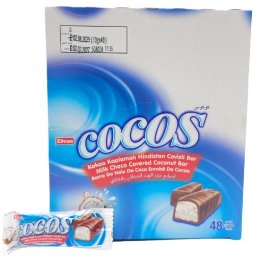 Imagen de CHOC. COCOS BAR 10GR 12/48