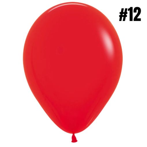 Imagen de VEJIGA 12 ROJO BP 1/50 