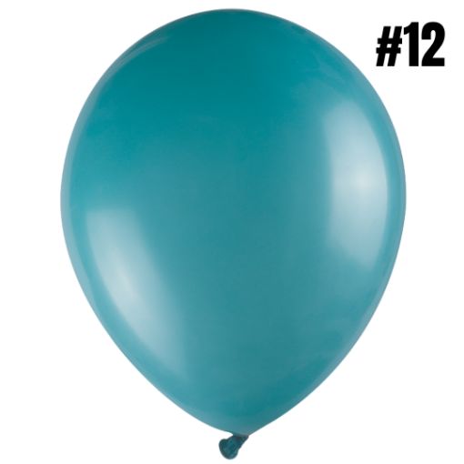 Imagen de VEJIGA 12 TURQUESA BP 1/50 