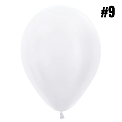 Imagen de VEJIGA 9 BLANCA BP 1/50 