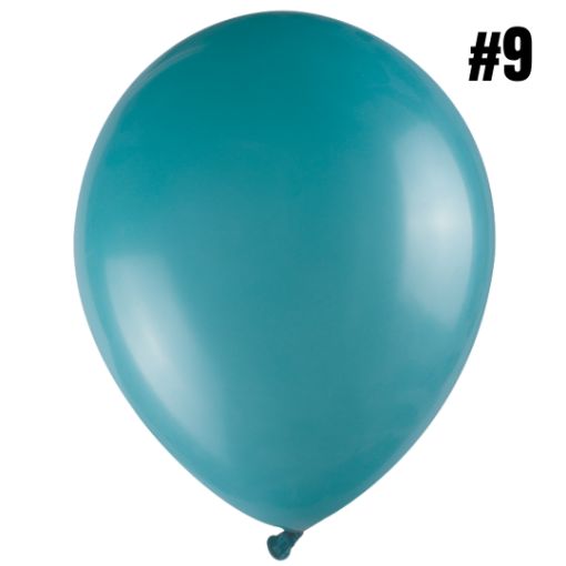 Imagen de VEJIGA 9 TURQUESA BP 1/50 