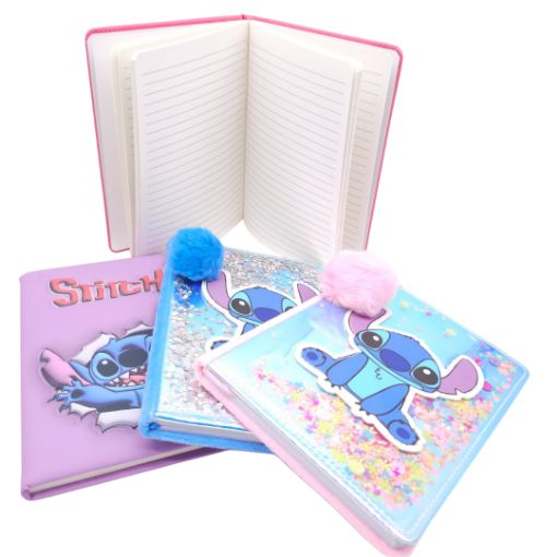 Imagen de AGENDA DE TELA STITCH 