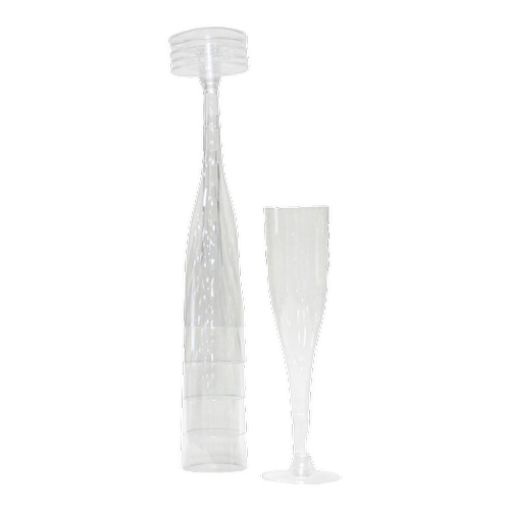 Imagen de COPA PLASTICA CHAMPAGNE 24/6