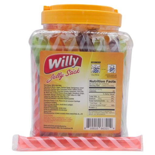 Imagen de WILLY JELLY STICK 8/60