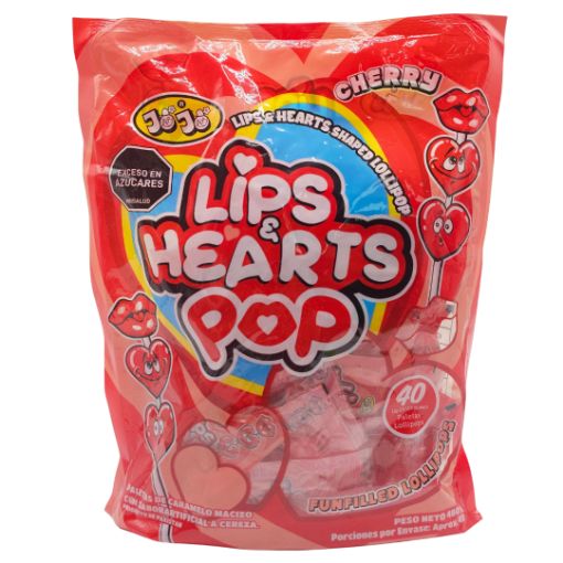 Imagen de PALETA LABIO Y CORAZON JOJO 28/40 