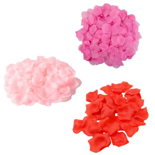 Imagen de PETALOS DE ROSA ROSA/ROJO